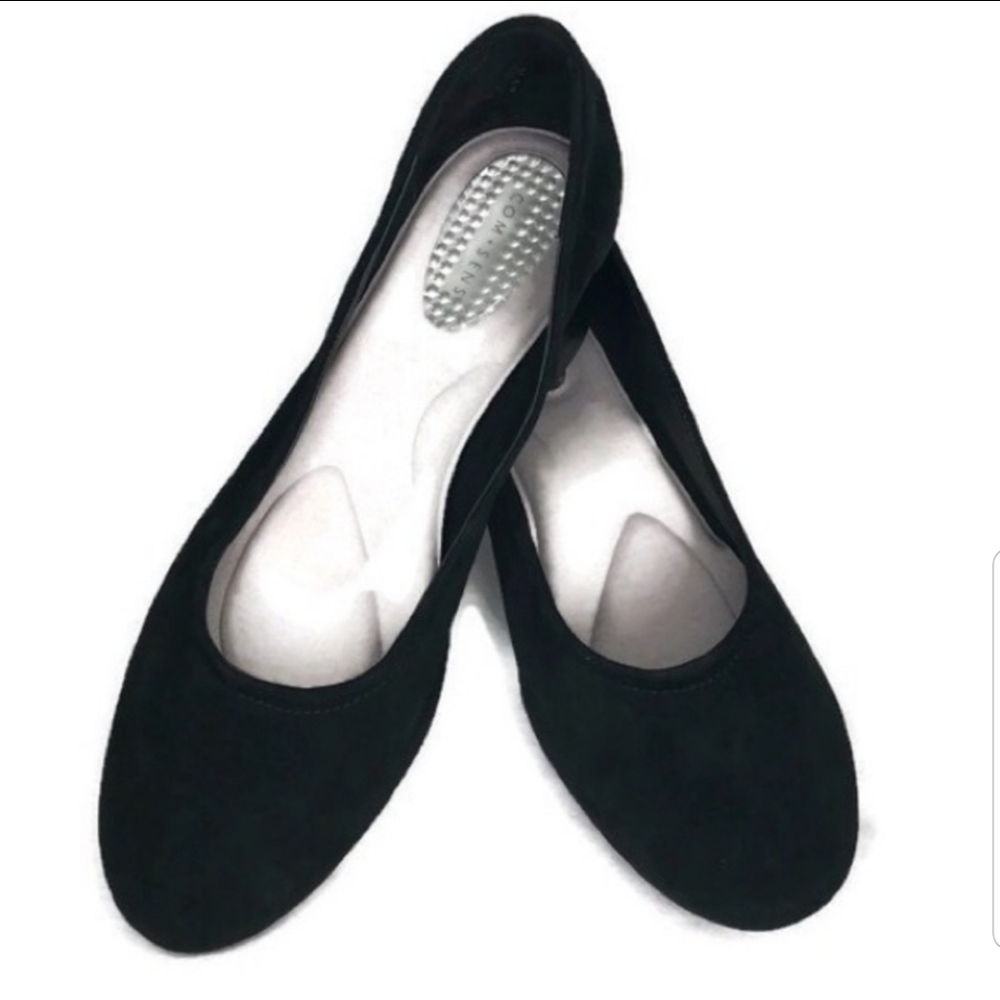 Com + Sense Black Shoes Size 8.5